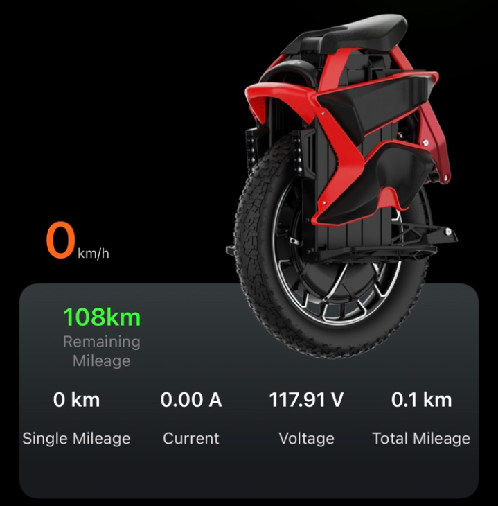KingSong App live ride data experience